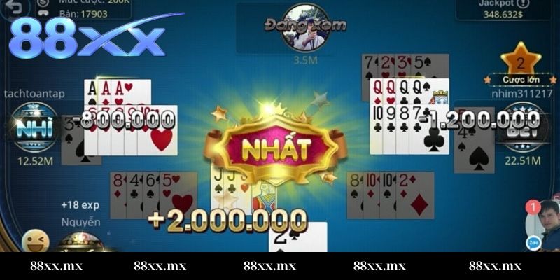 Mẹo tối ưu cách chơi phỏm 8 cây